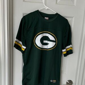 Green Bay Packers Men's Green Short-Sleeve Logo Jersey